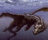 Ilustraci�n Ciruelo. Monstruo marino