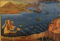 Naves cerca de Constantinopla