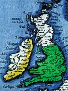 Mapa islas británicas