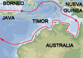 Ruta de Tasman 1644